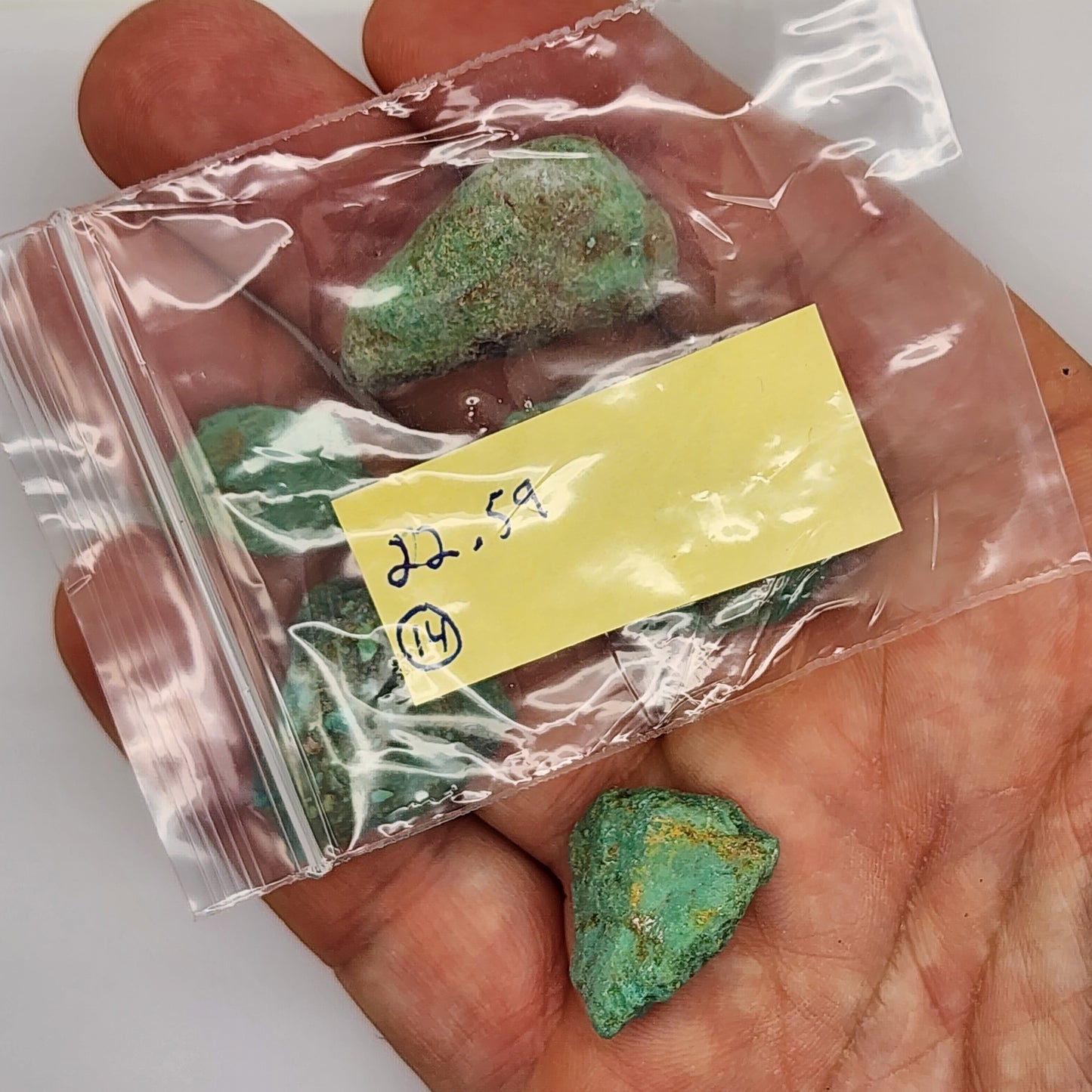 Sonoran Turquoise Rough - Stabilized Specimens - Lot #14