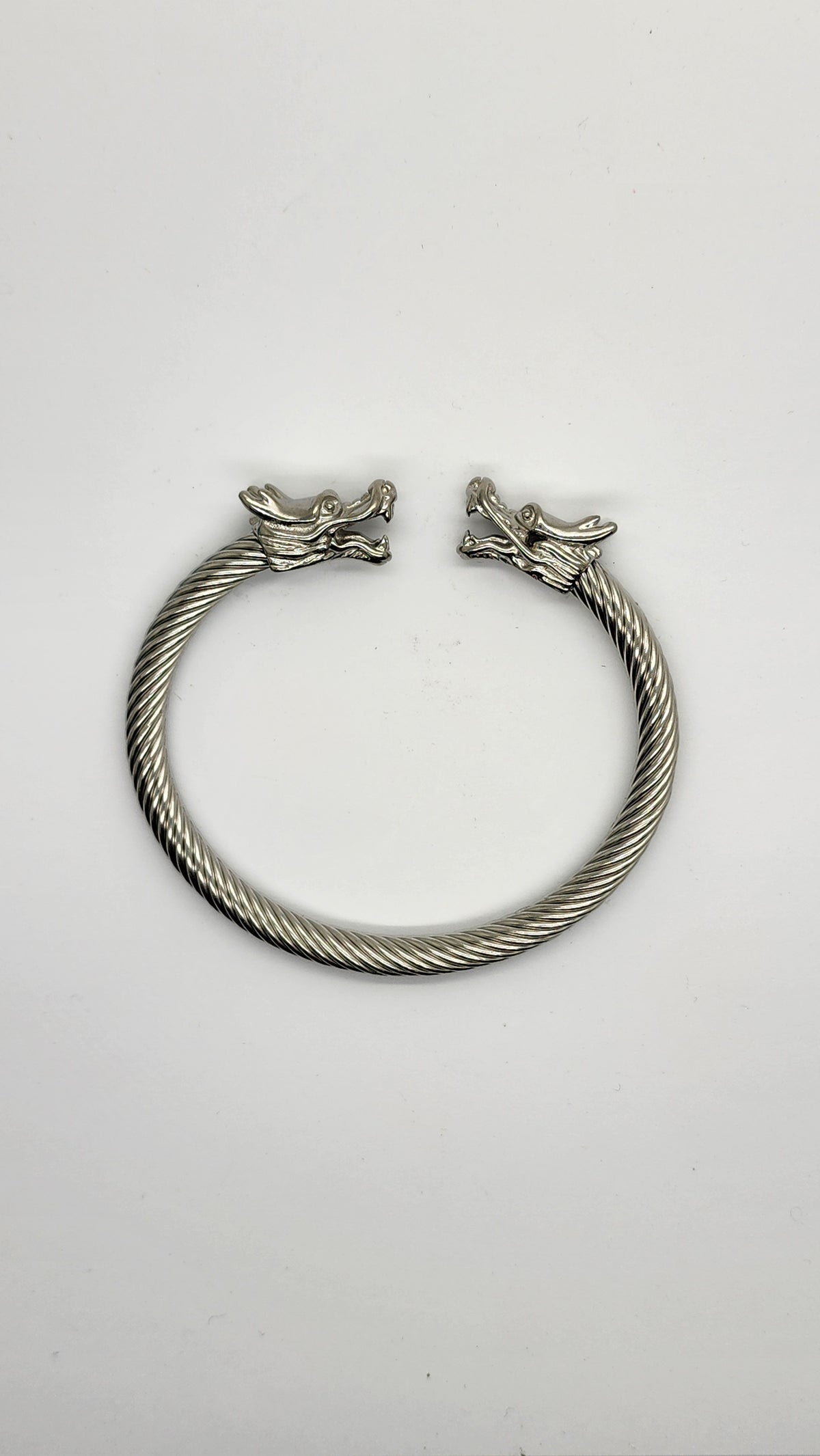 Dragon Head Torc Bracelet