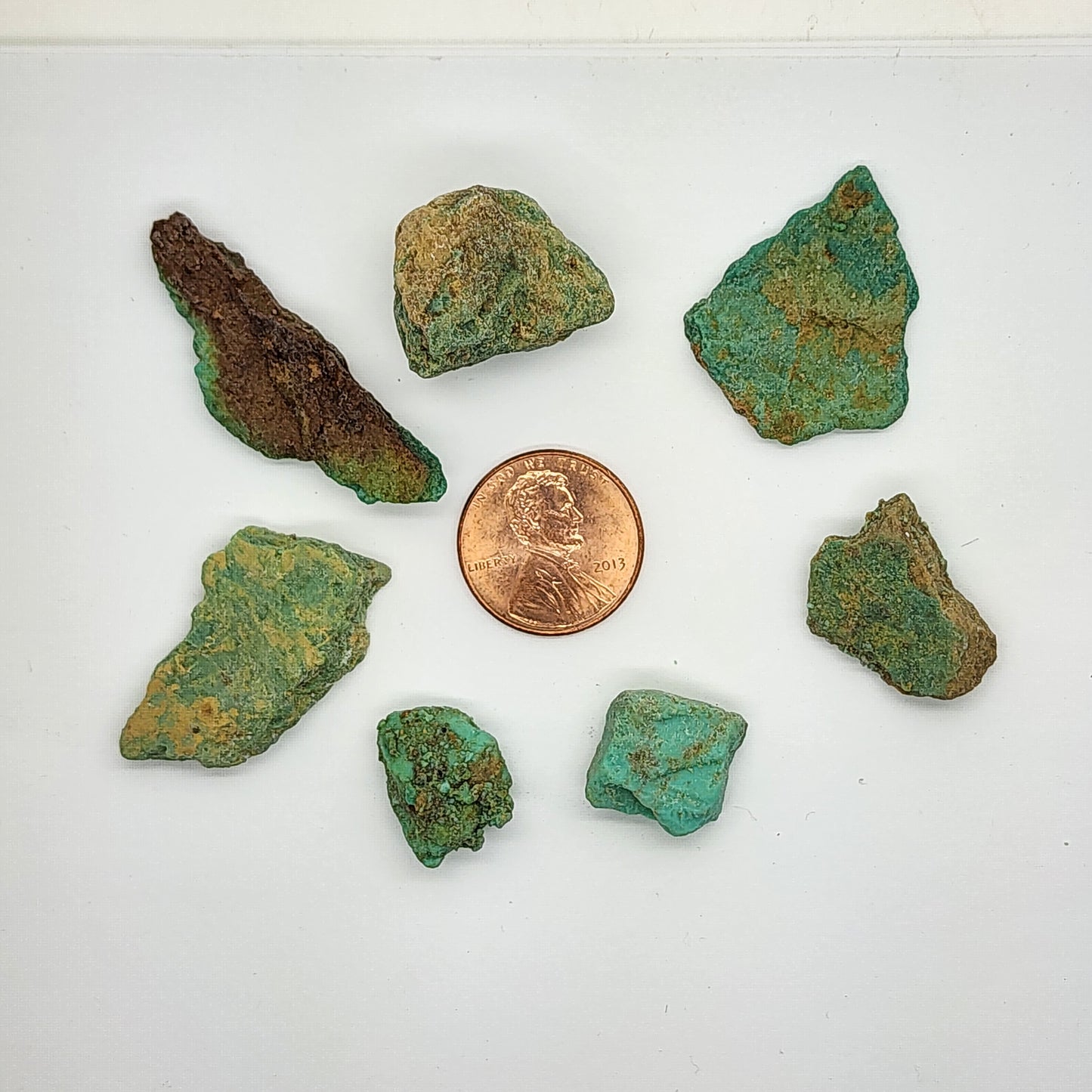 Sonoran Turquoise Rough - Stabilized Specimens - Lot #4
